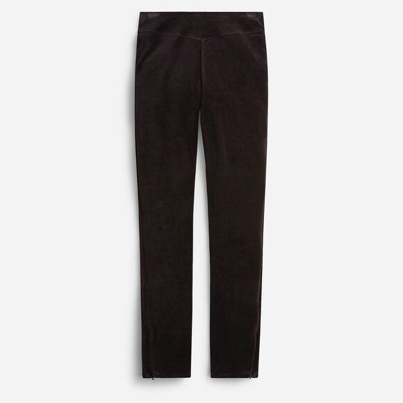 J.Crew Italian Stretch Velvet Leggings - M - Picture 1 of 3